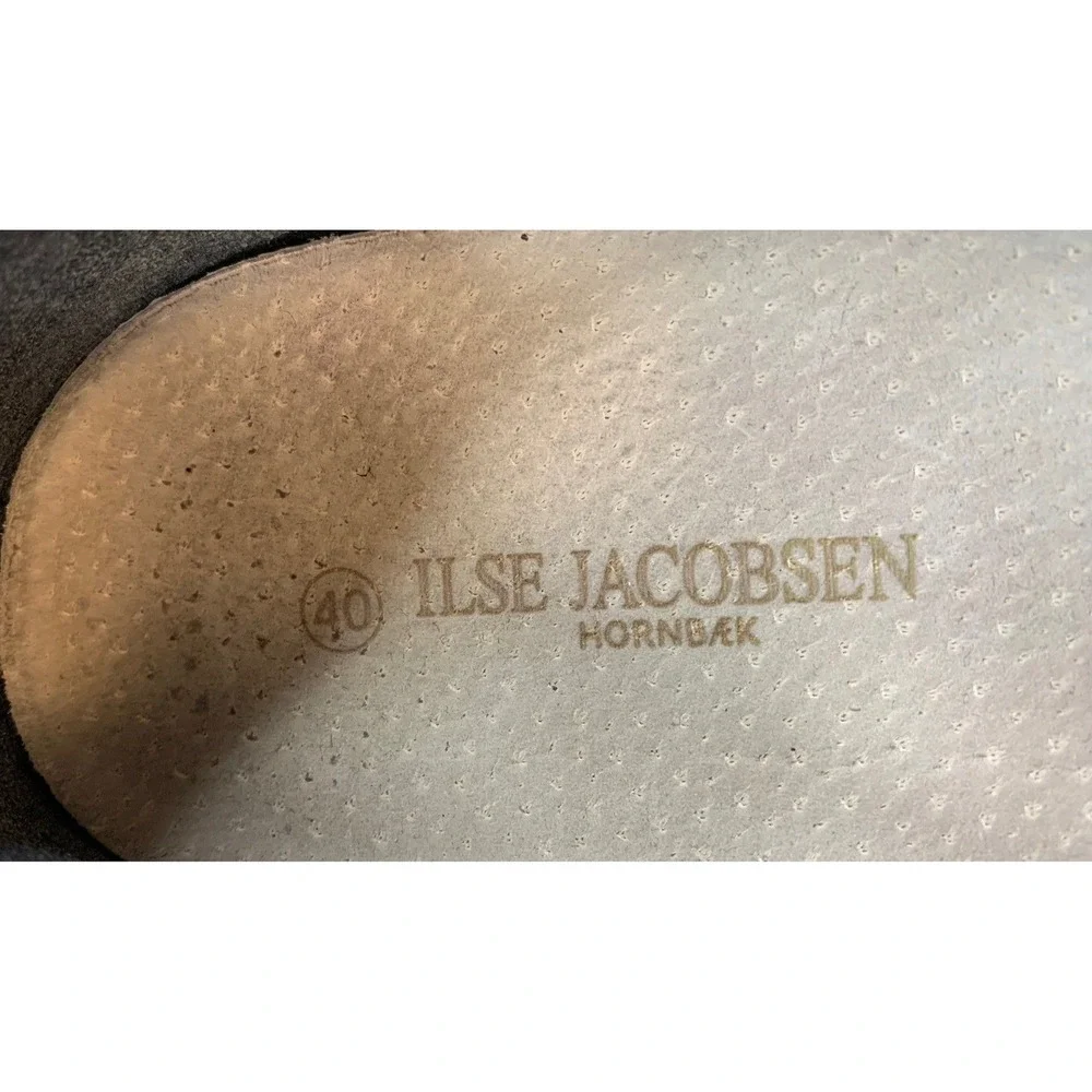 Ilse Jacobsen Tulip 139 Women's Metallic 8 Perforated Slip On Flat Shoes